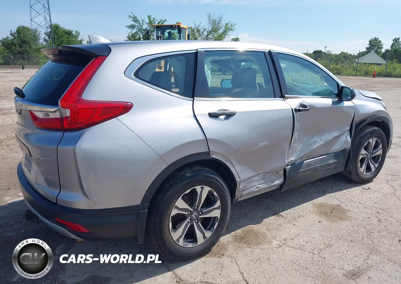 2019 Honda Cr-V Lx VIN:2HKRW6H33KH223341 - 4