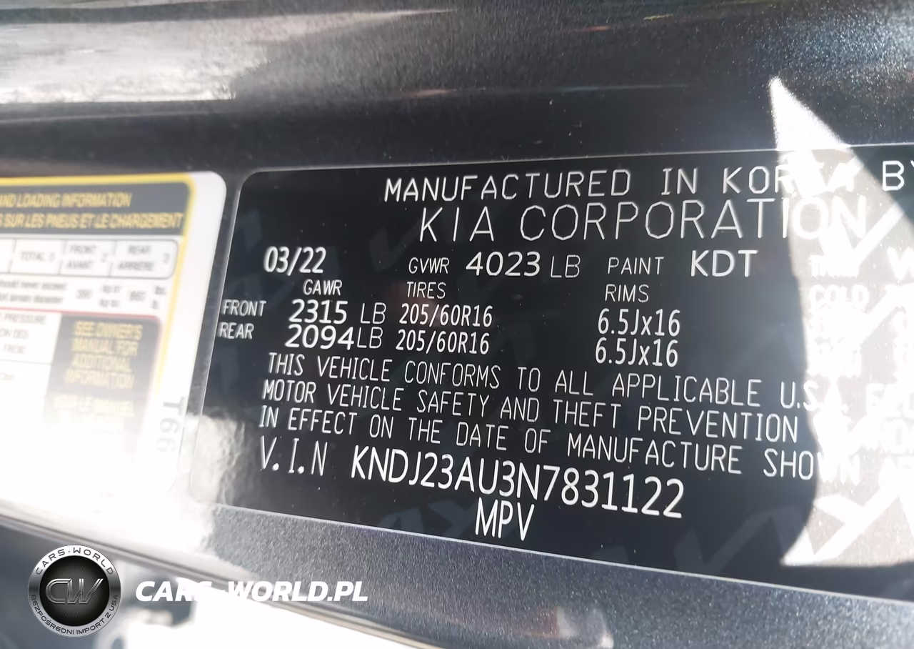 2022 Kia Soul Lx VIN:KNDJ23AU3N7831122 - 9