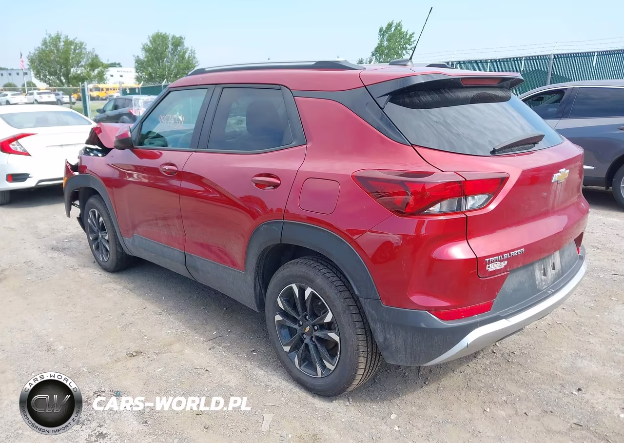 2021 Chevrolet Trailblazer Fwd Lt VIN:KL79MPS2XMB013896 - 3