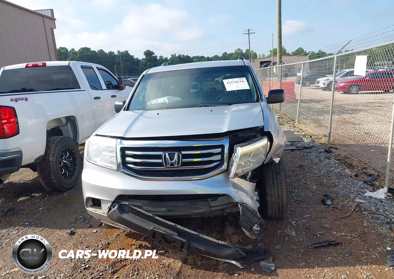 2013 Honda Pilot Lx VIN:5FNYF3H29DB042196 - 12