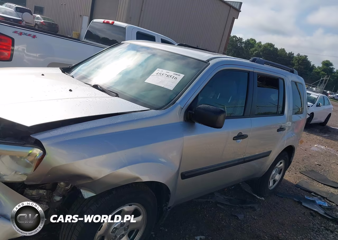 2013 Honda Pilot Lx VIN:5FNYF3H29DB042196 - 14
