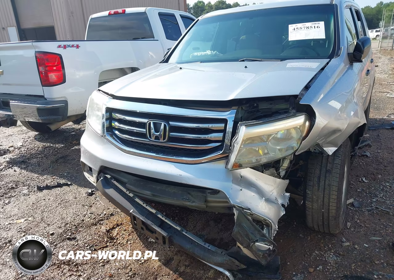 2013 Honda Pilot Lx VIN:5FNYF3H29DB042196 - 6