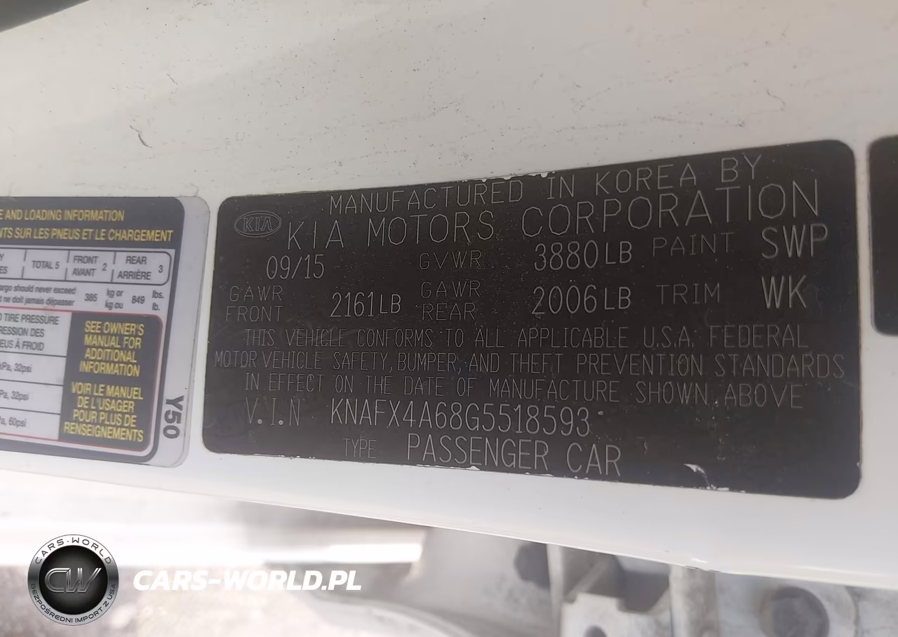 2016 Kia Forte Lx VIN:KNAFX4A68G5518593 - 9