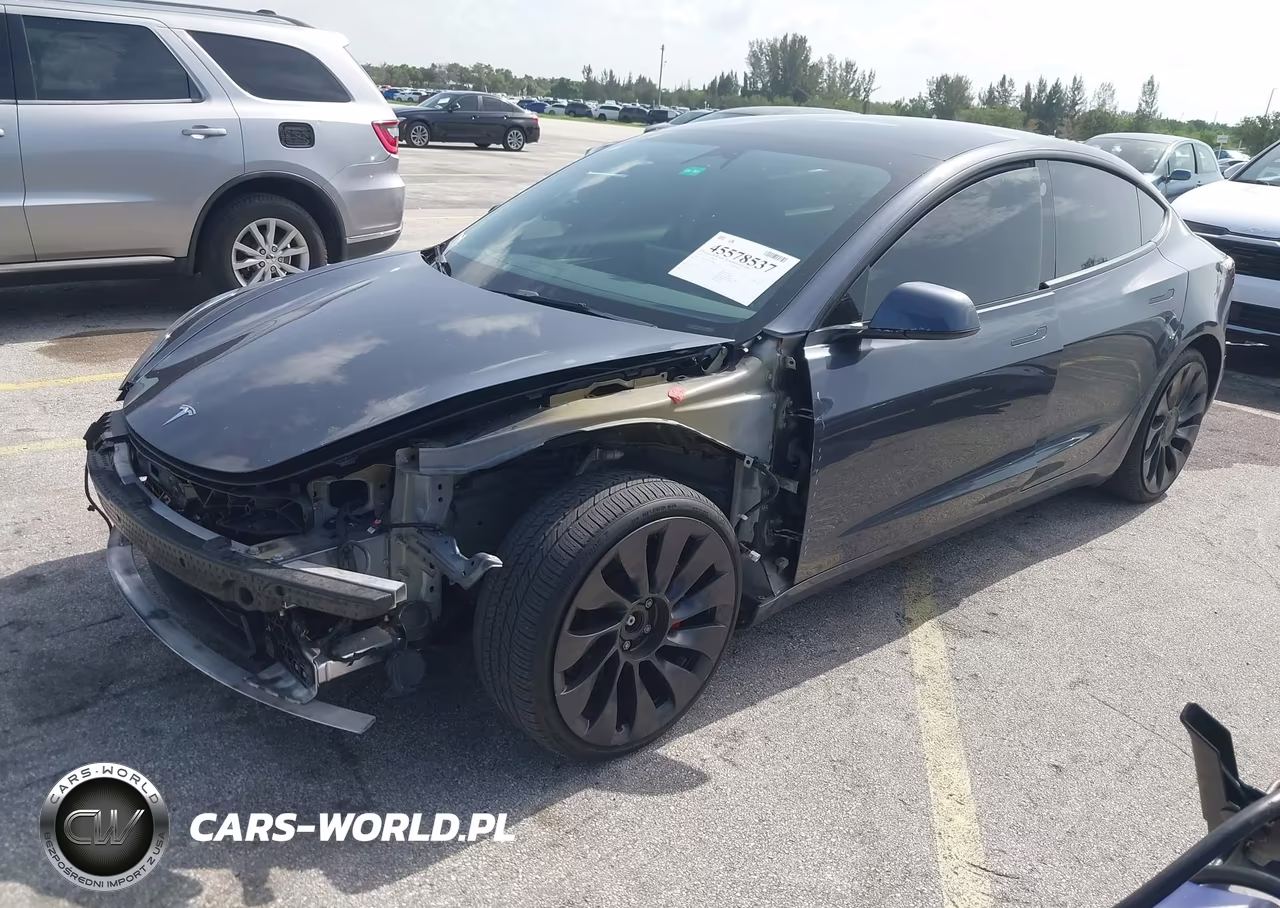 2022 Tesla Model 3 Performance Dual Motor All-Wheel Drive VIN:5YJ3E1EC0NF193895 - 2