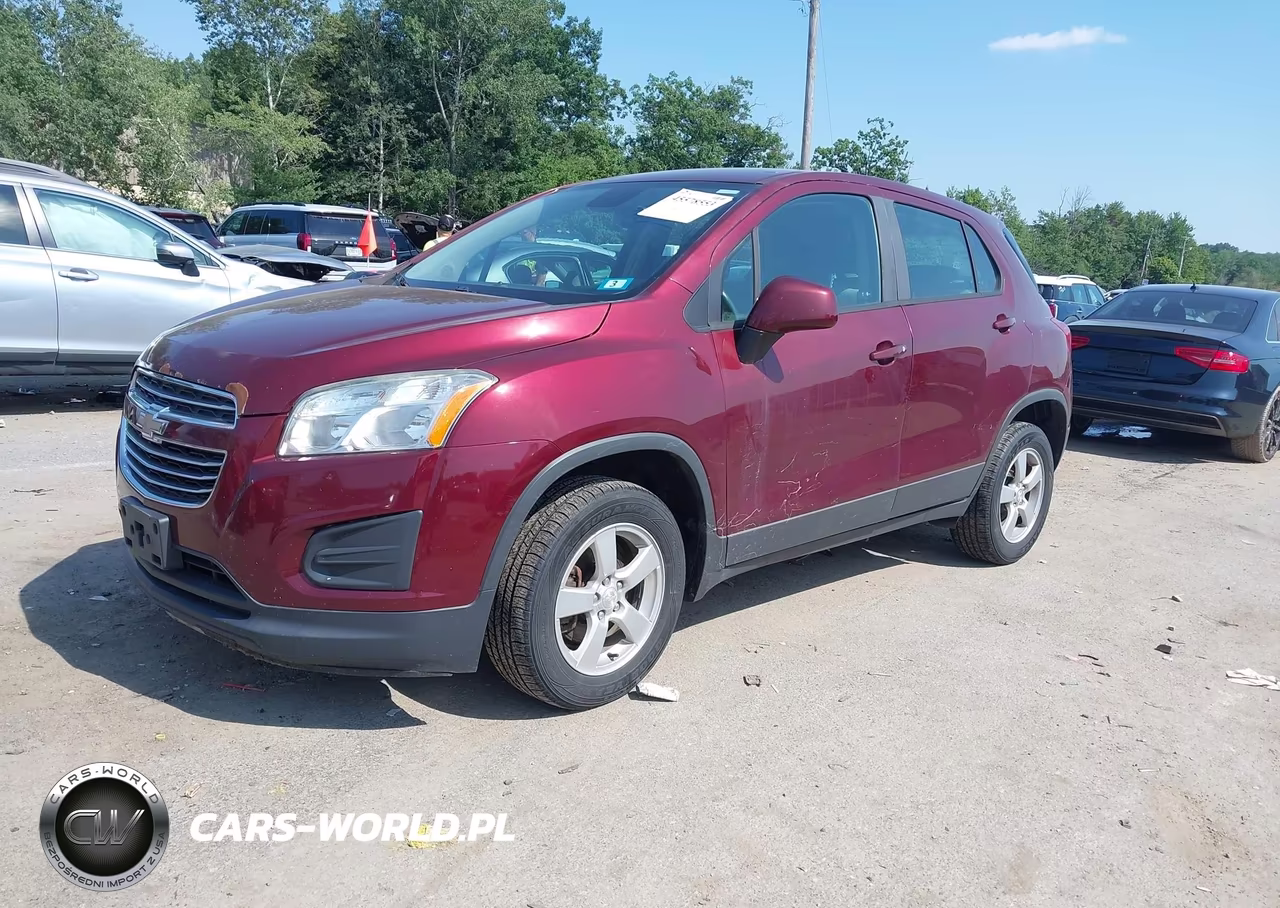 2016 Chevrolet Trax Ls VIN:3GNCJNSB6GL242334 - 2