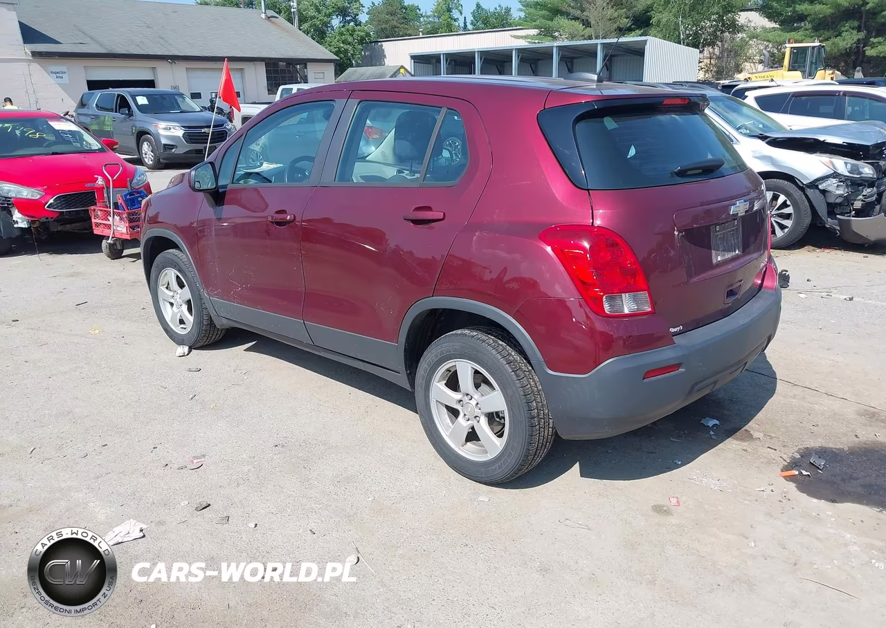 2016 Chevrolet Trax Ls VIN:3GNCJNSB6GL242334 - 3