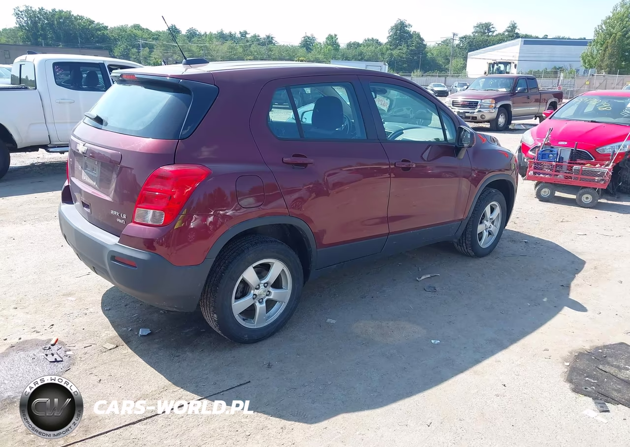 2016 Chevrolet Trax Ls VIN:3GNCJNSB6GL242334 - 4