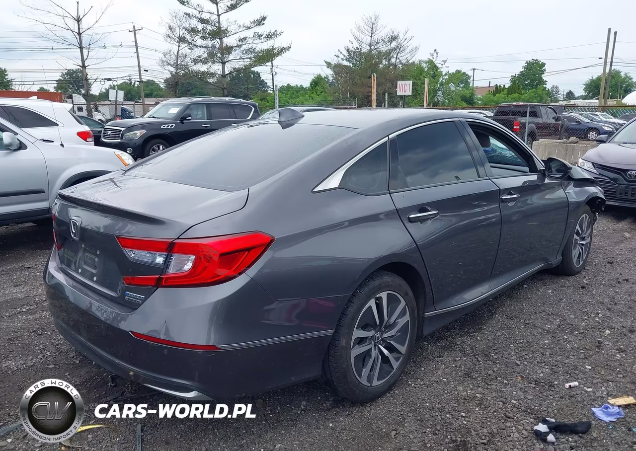 2019 Honda Accord Hybrid Touring VIN:1HGCV3F98KA006522 - 4