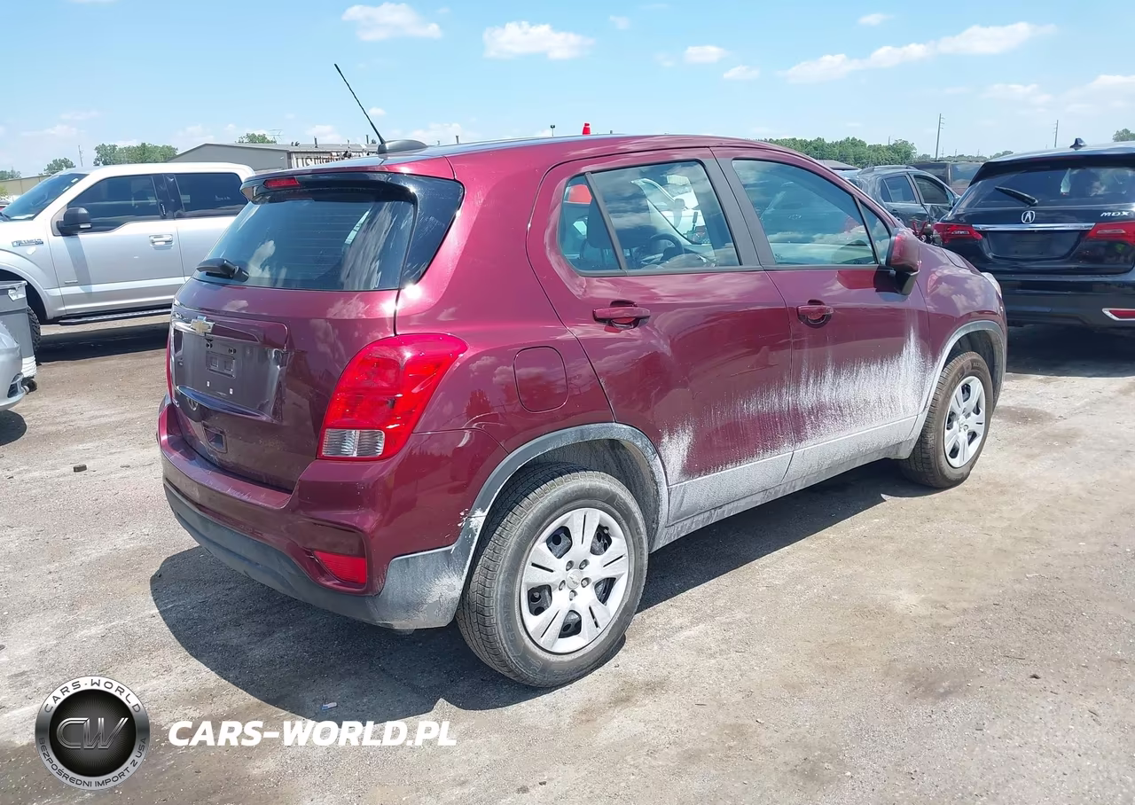 2017 Chevrolet Trax Ls VIN:3GNCJKSB7HL148477 - 4