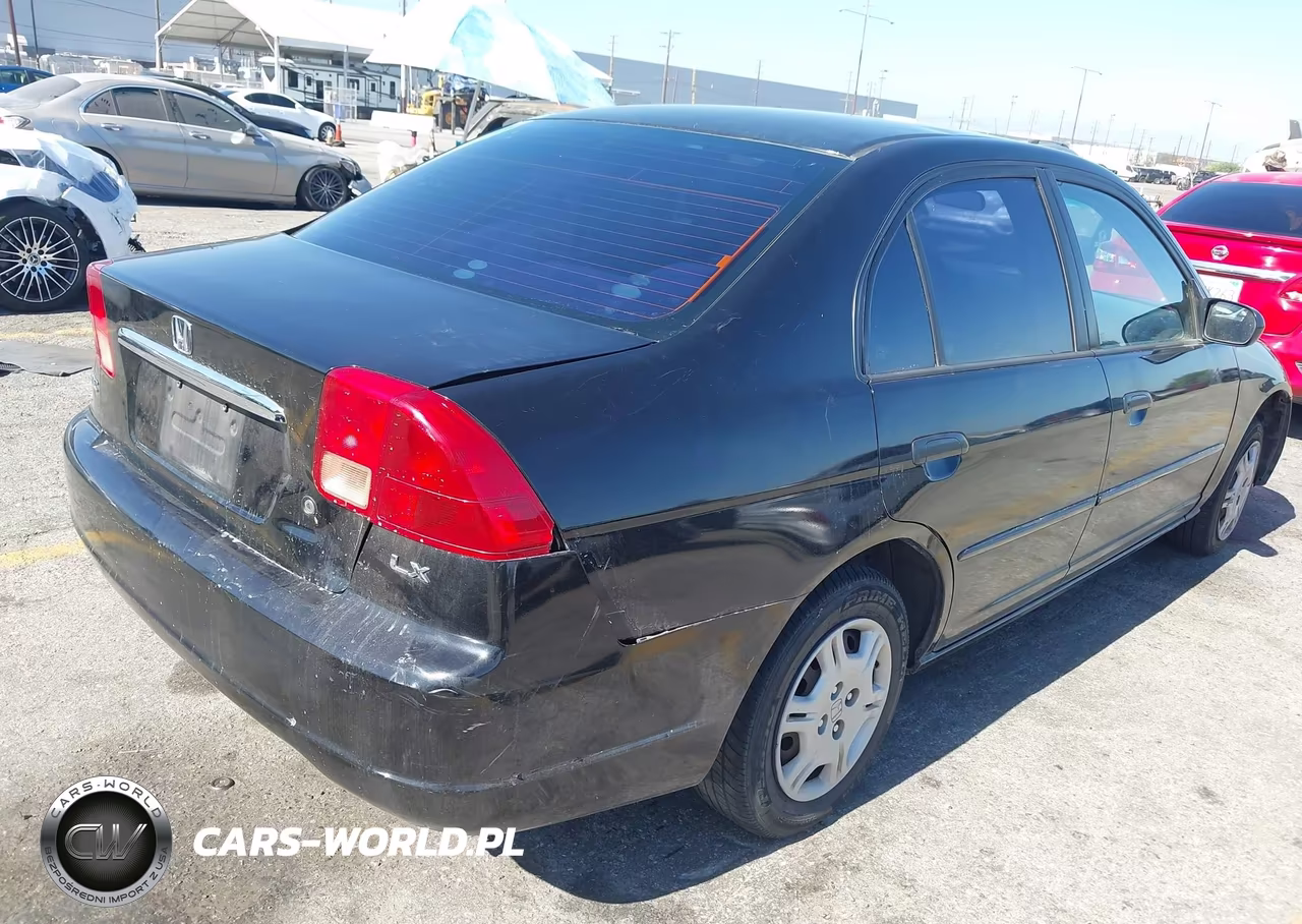 2001 Honda Civic Lx VIN:2HGES16591H612785 - 6