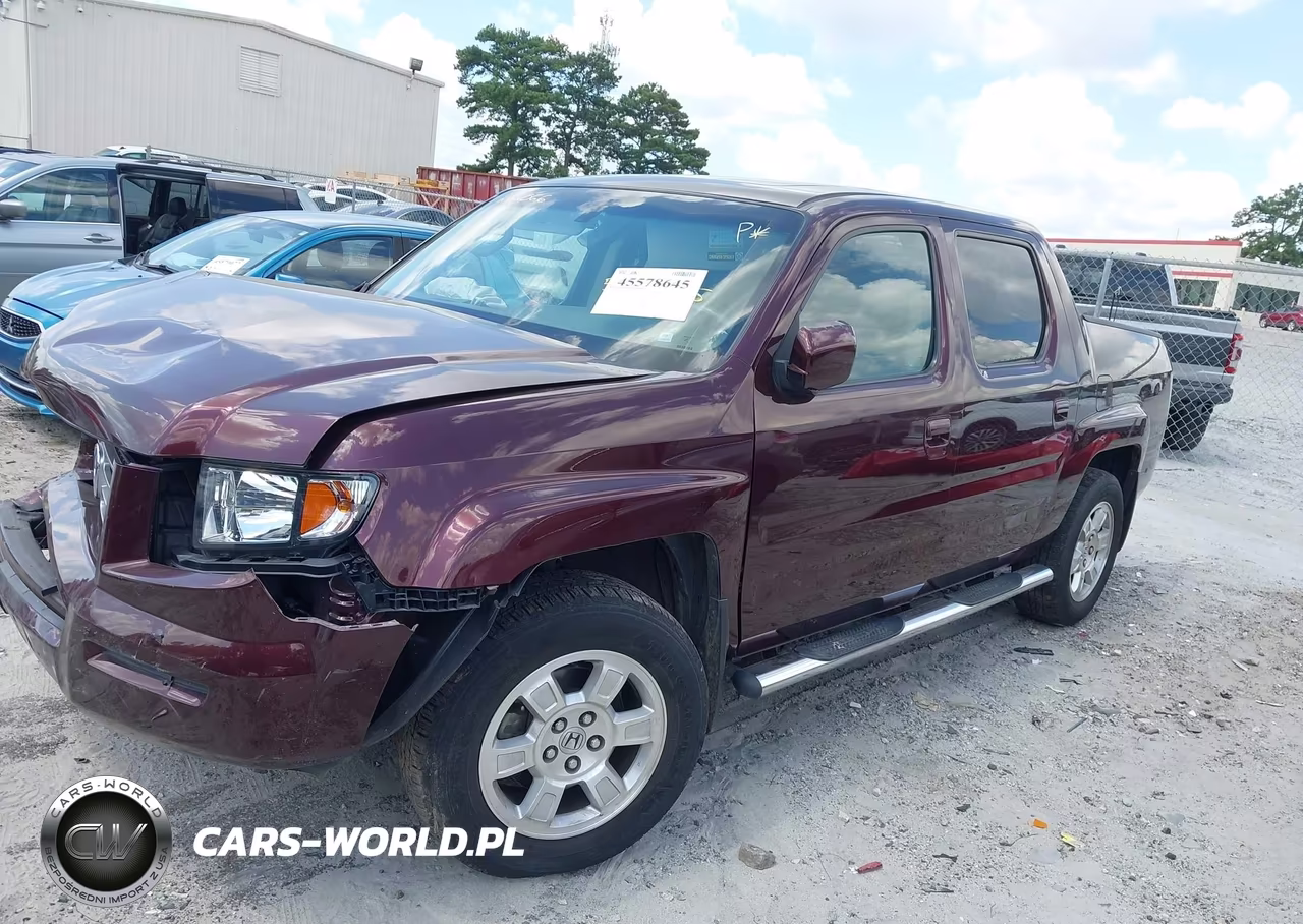 2008 Honda Ridgeline Rtl VIN:2HJYK16588H537885 - 2