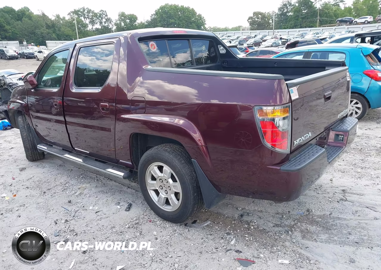 2008 Honda Ridgeline Rtl VIN:2HJYK16588H537885 - 3