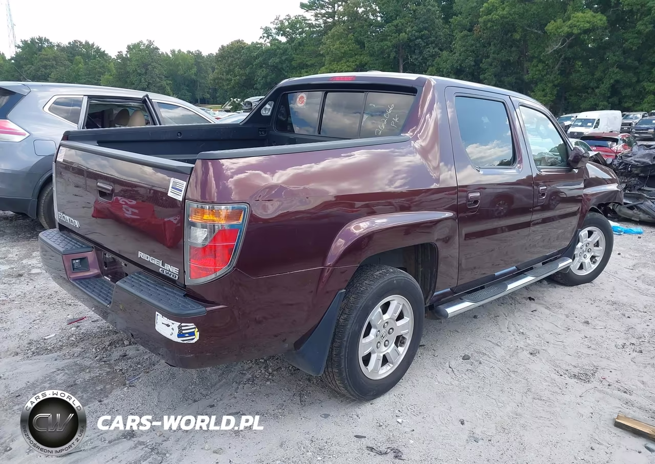 2008 Honda Ridgeline Rtl VIN:2HJYK16588H537885 - 4
