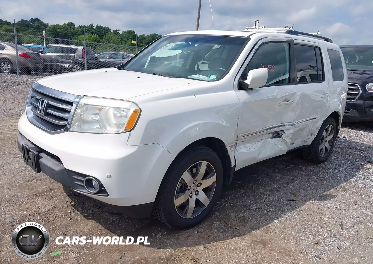 2012 Honda Pilot Touring VIN:5FNYF4H99CB020927 - 2
