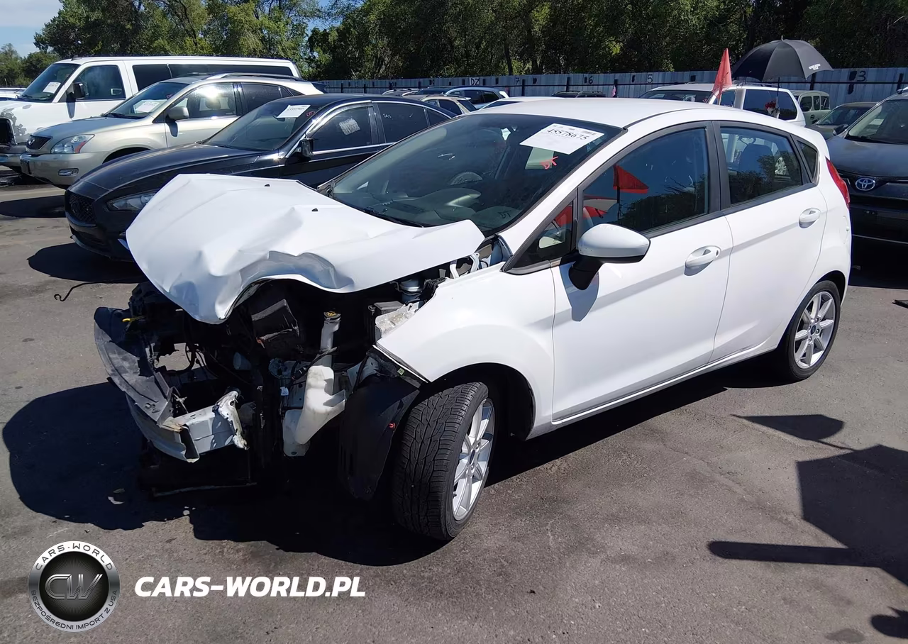 2019 Ford Fiesta Se VIN:3FADP4EJXKM154596 - 2