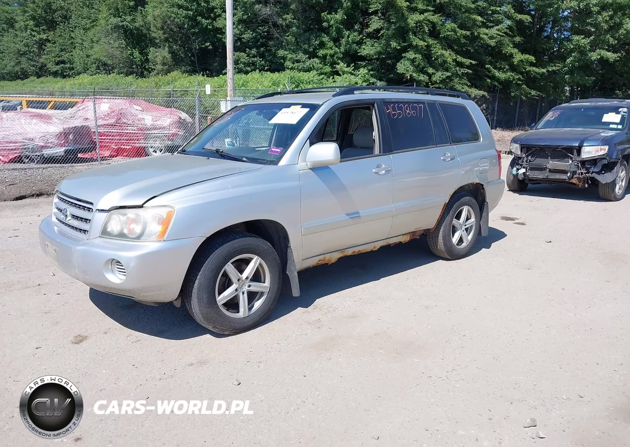 2003 Toyota Highlander V6 VIN:JTEGF21A130121653 - 2
