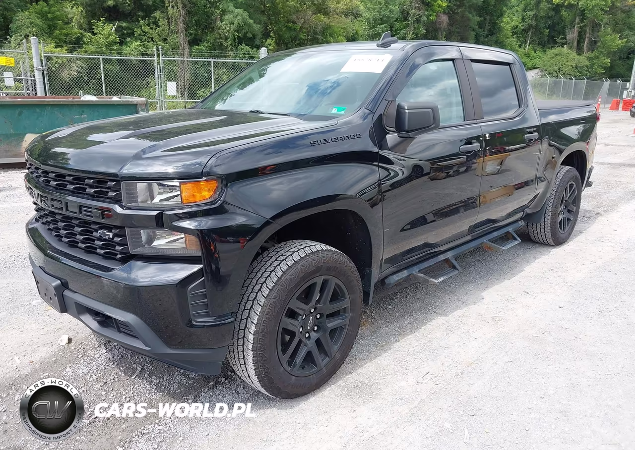 2021 Chevrolet Silverado 1500 4Wd Short Bed Custom VIN:3GCPYBEK3MG408099 - 2