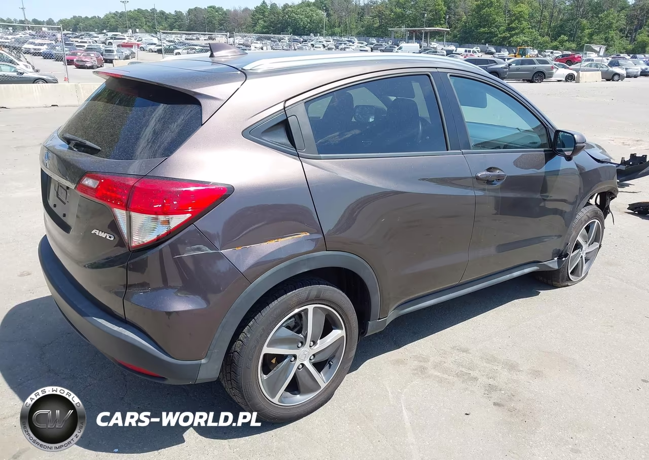 2021 Honda Hr-V Awd Ex VIN:3CZRU6H58MM726166 - 4