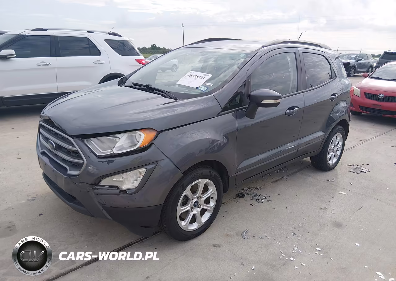2019 Ford Ecosport Se VIN:MAJ3S2GE1KC295301 - 2
