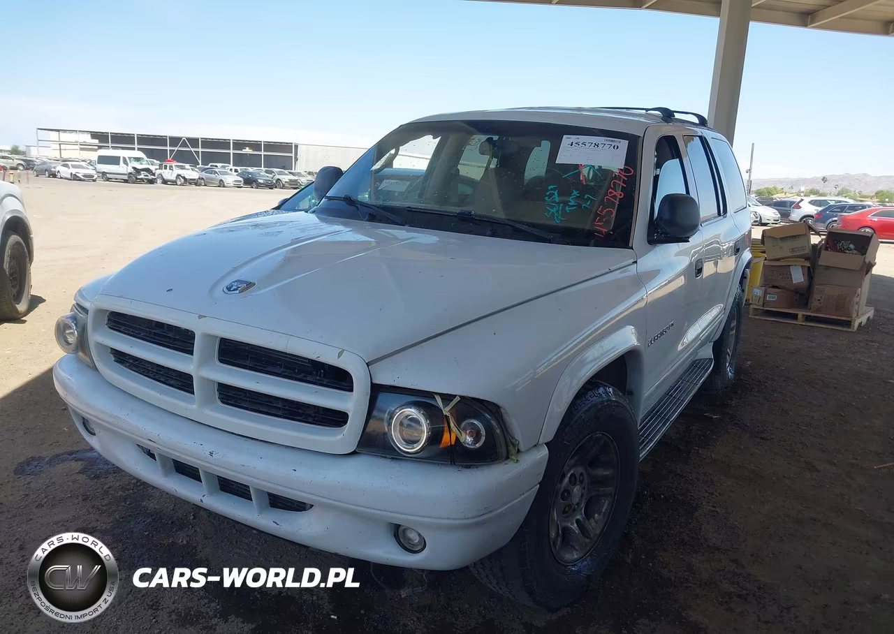 2001 Dodge Durango Slt VIN:1B4HS28Z91F561529 - 2