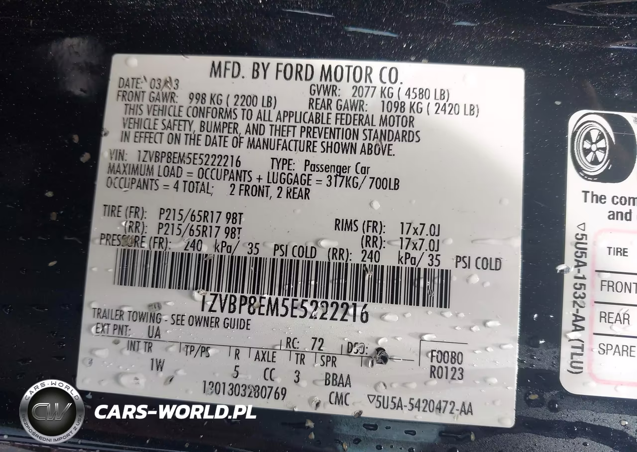 2014 Ford Mustang V6 VIN:1ZVBP8EM5E5222216 - 9