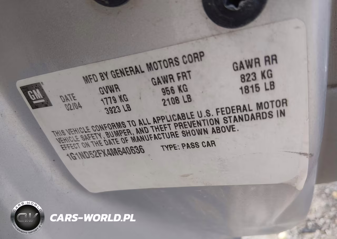 2004 Chevrolet Classic VIN:1G1ND52FX4M640636 - 9