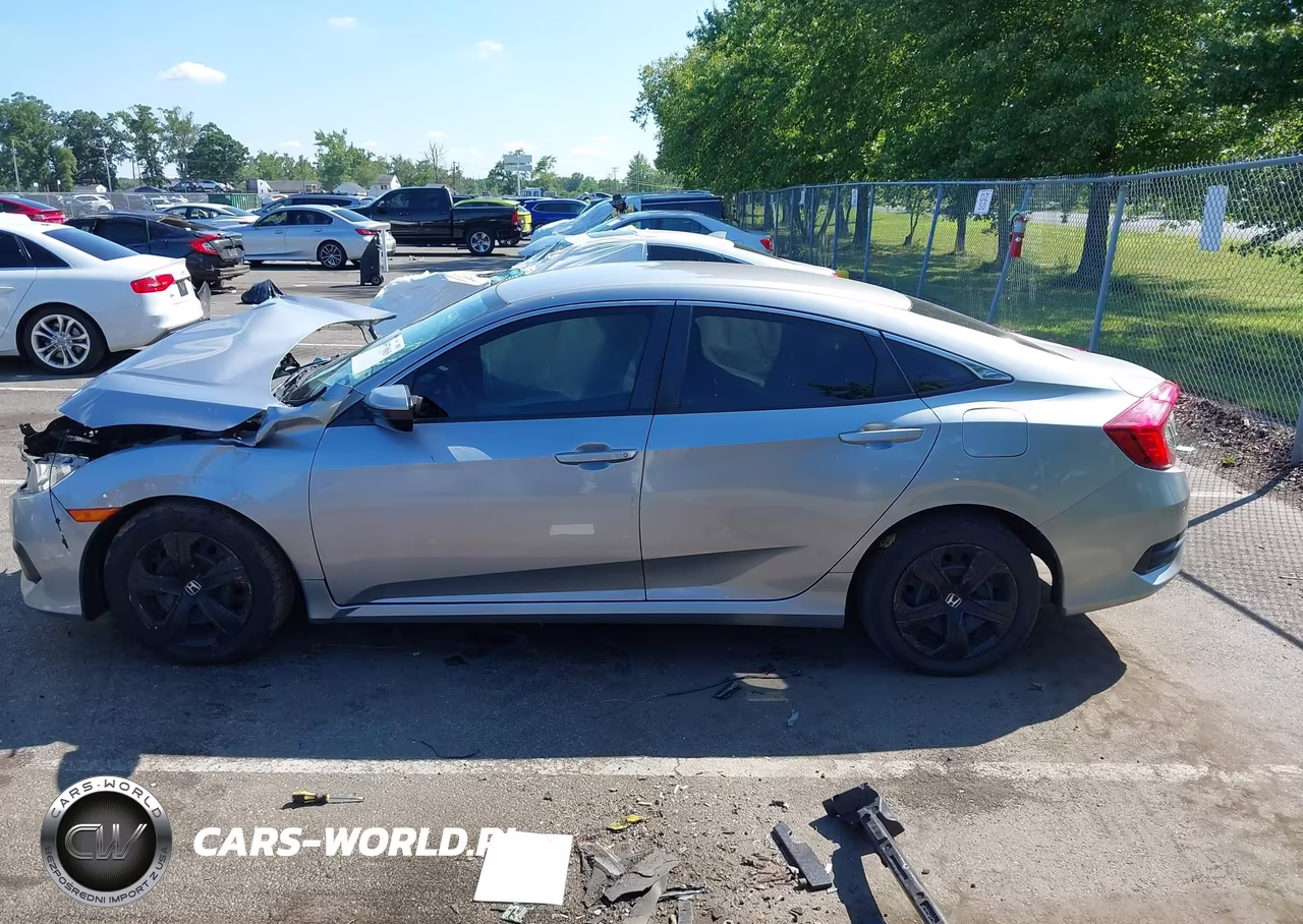 2017 Honda Civic Lx VIN:2HGFC2F56HH539148 - 14