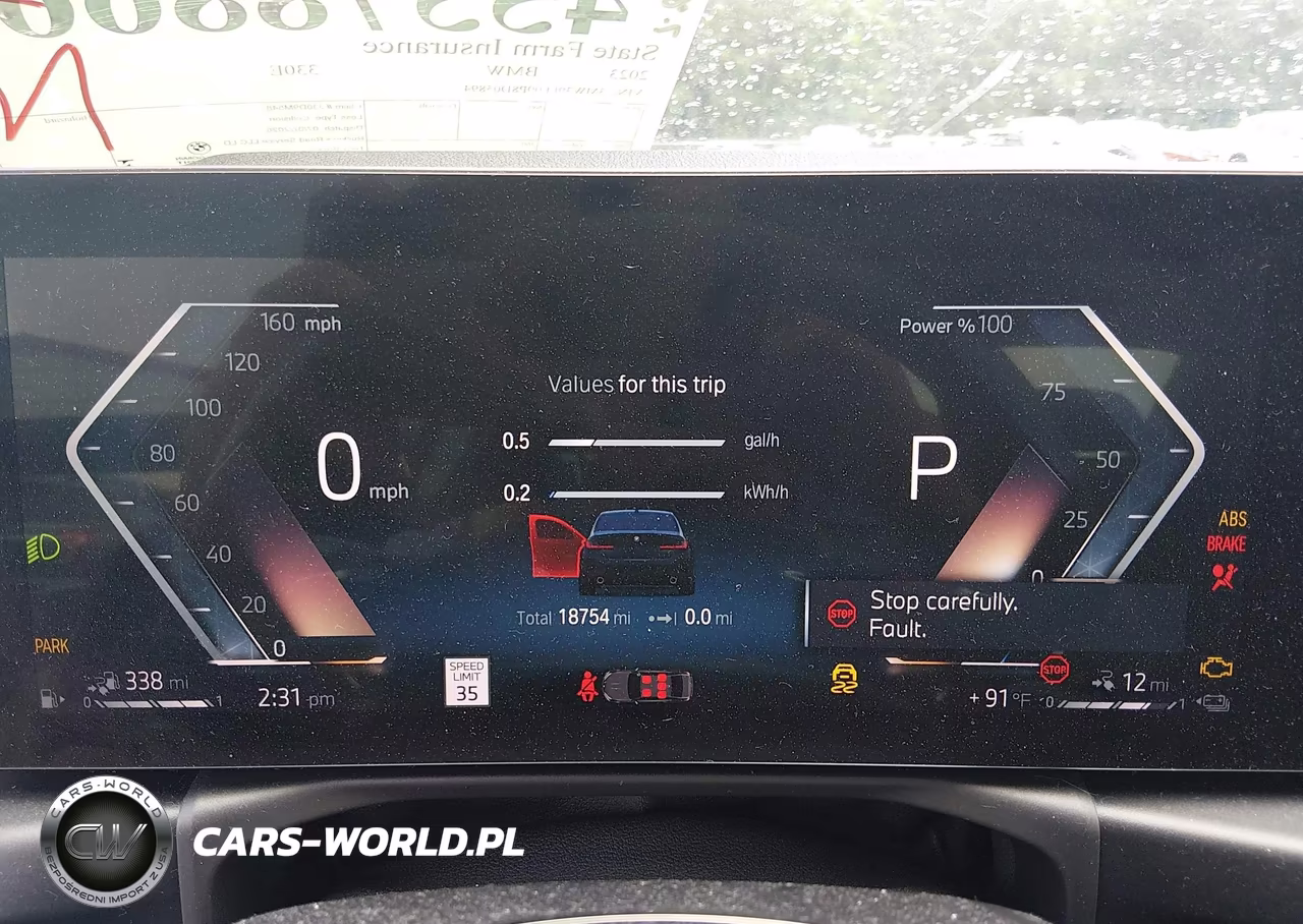 2023 BMW 330E VIN:3MW39FF09P8D05894 - 7