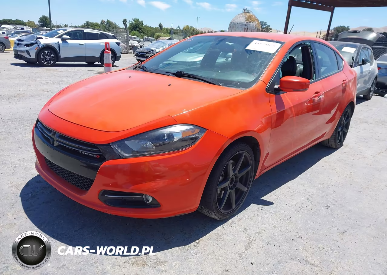 2015 Dodge Dart Gt VIN:1C3CDFEB8FD253507 - 2