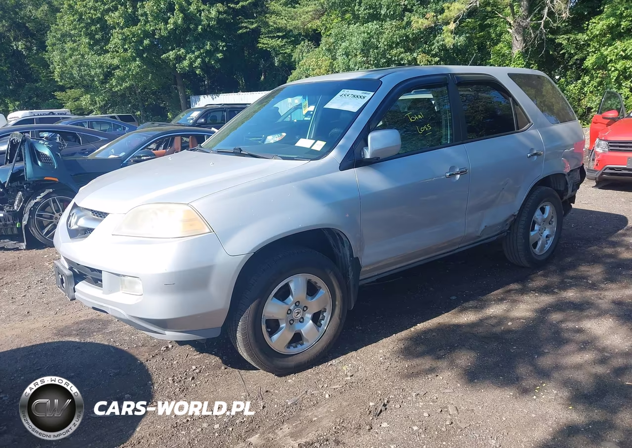 2004 Acura Mdx VIN:2HNYD18244H507191 - 2