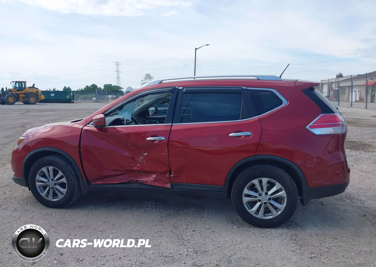 2016 Nissan Rogue Sv VIN:KNMAT2MV9GP621817 - 14