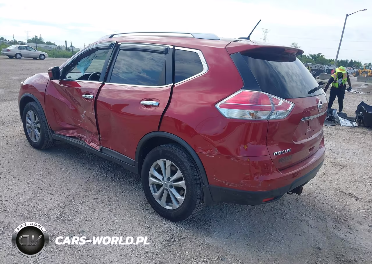 2016 Nissan Rogue Sv VIN:KNMAT2MV9GP621817 - 3