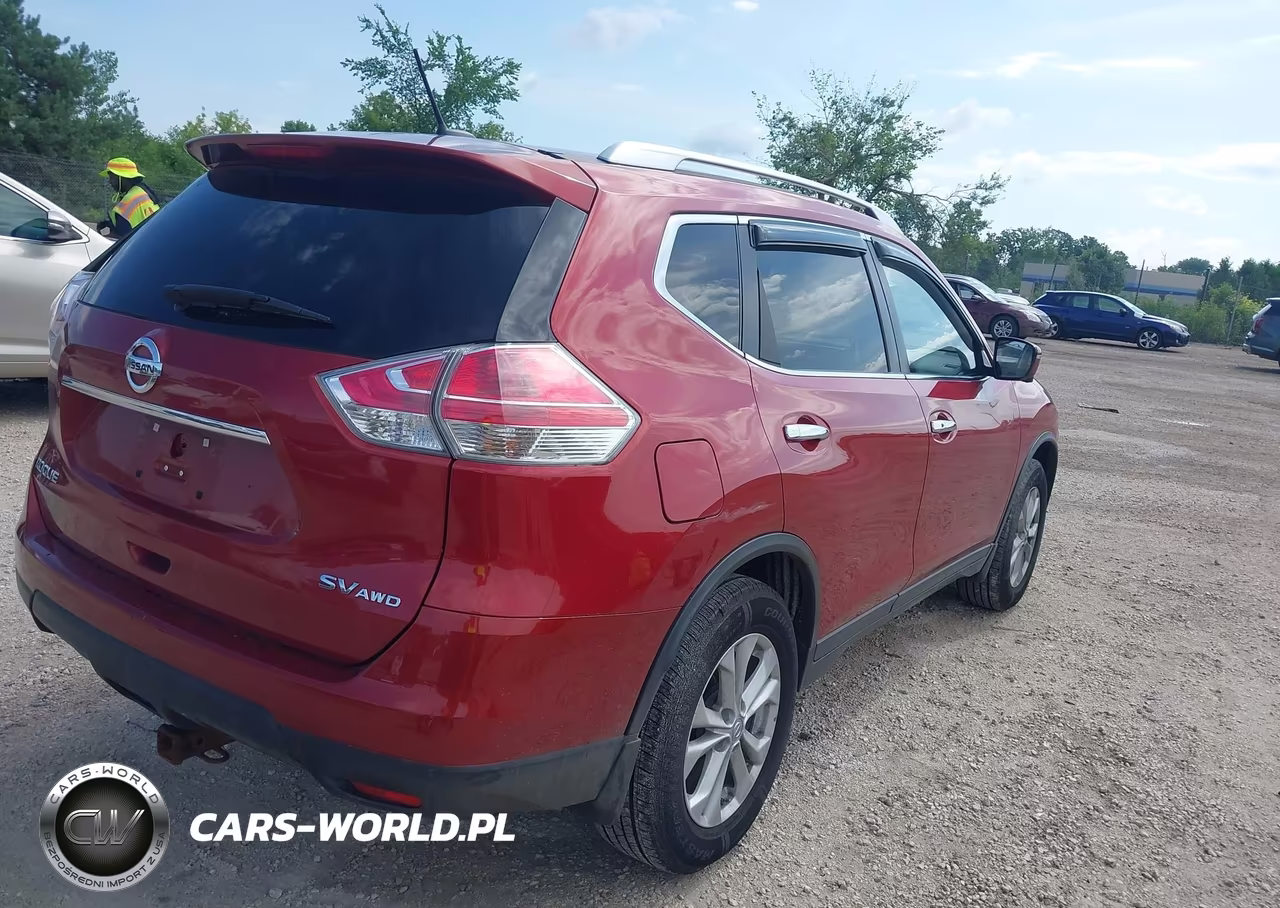 2016 Nissan Rogue Sv VIN:KNMAT2MV9GP621817 - 4