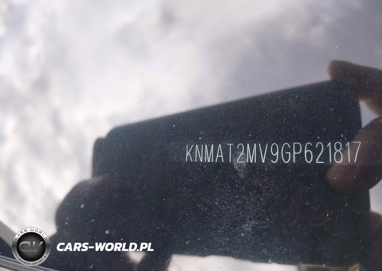 2016 Nissan Rogue Sv VIN:KNMAT2MV9GP621817 - 9