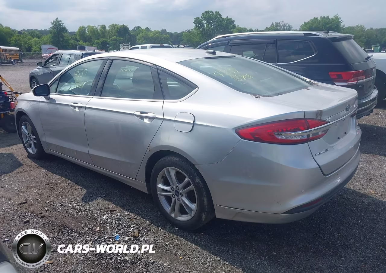 2018 Ford Fusion Se VIN:3FA6P0HD0JR189009 - 3