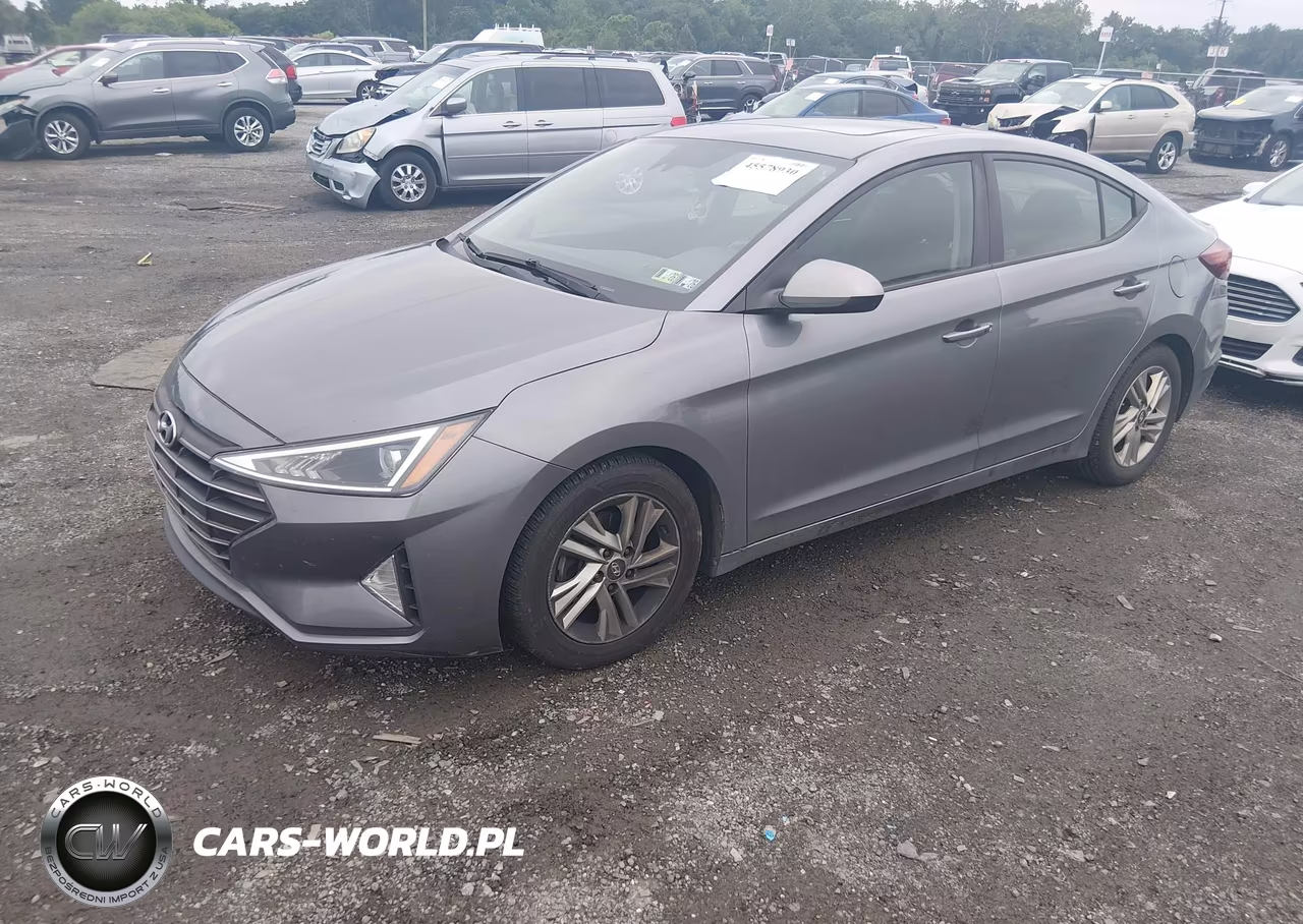 2019 Hyundai Elantra Value Edition VIN:KMHD84LF9KU853750 - 2