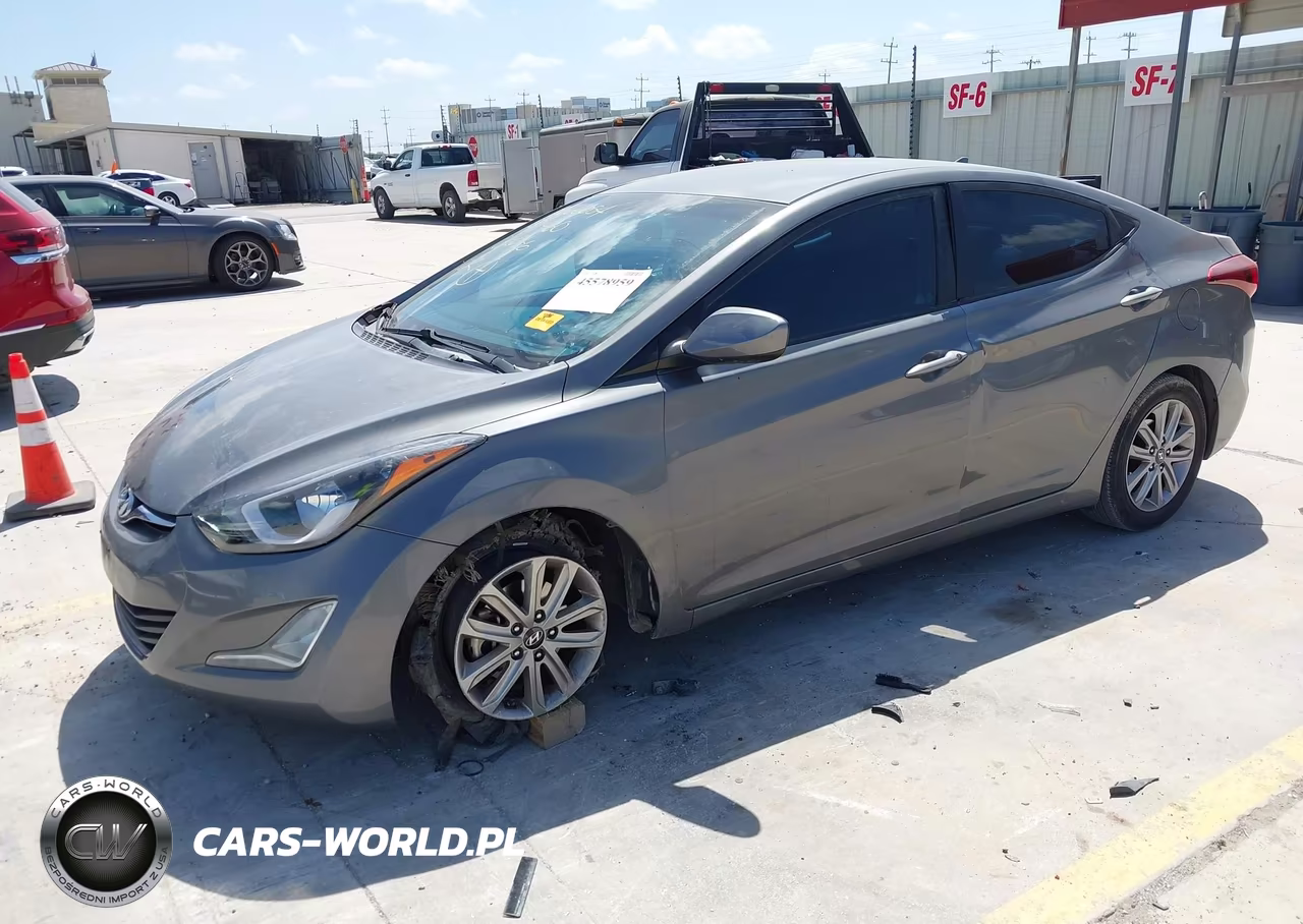 2014 Hyundai Elantra Se VIN:5NPDH4AE0EH471460 - 2