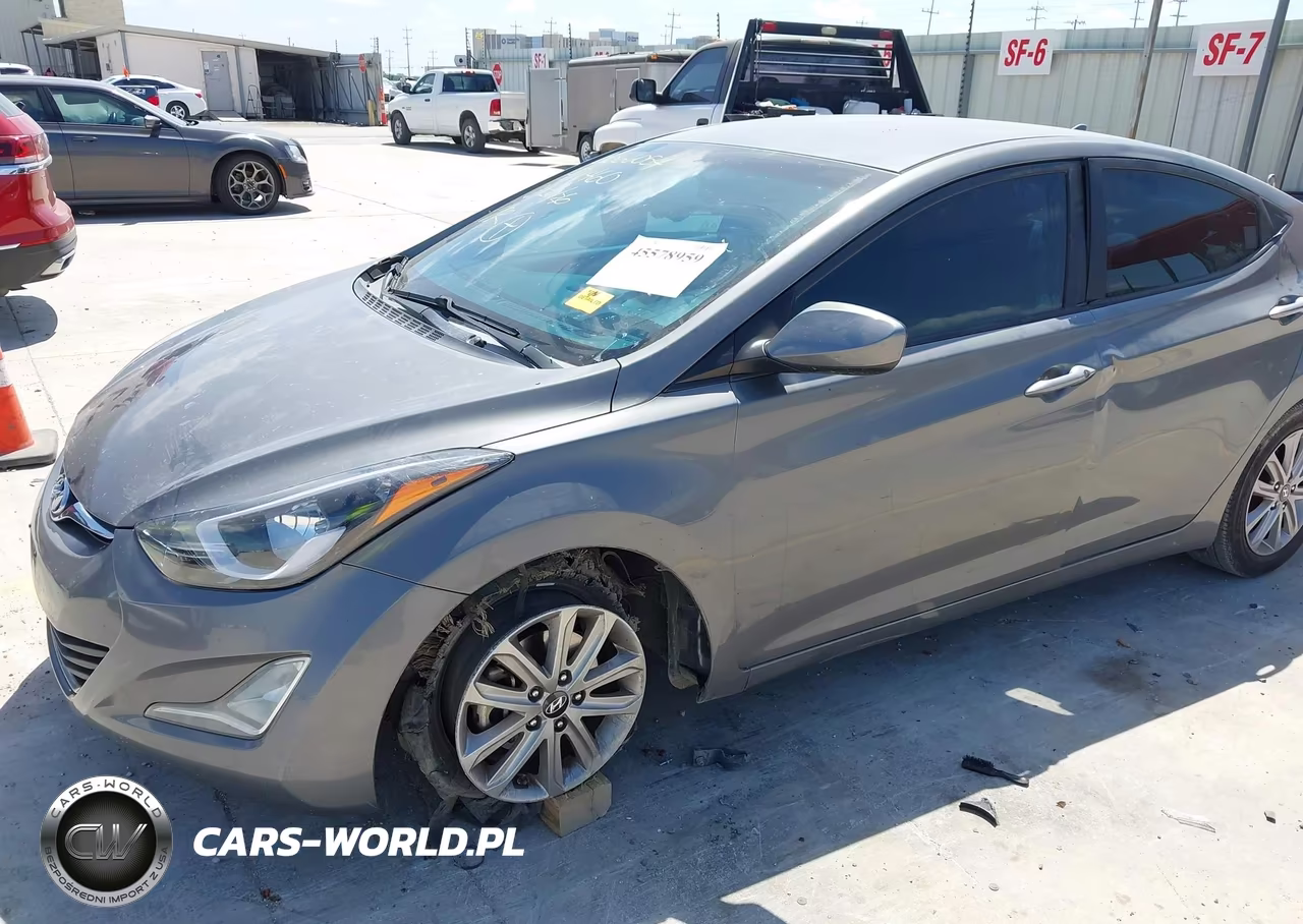 2014 Hyundai Elantra Se VIN:5NPDH4AE0EH471460 - 6