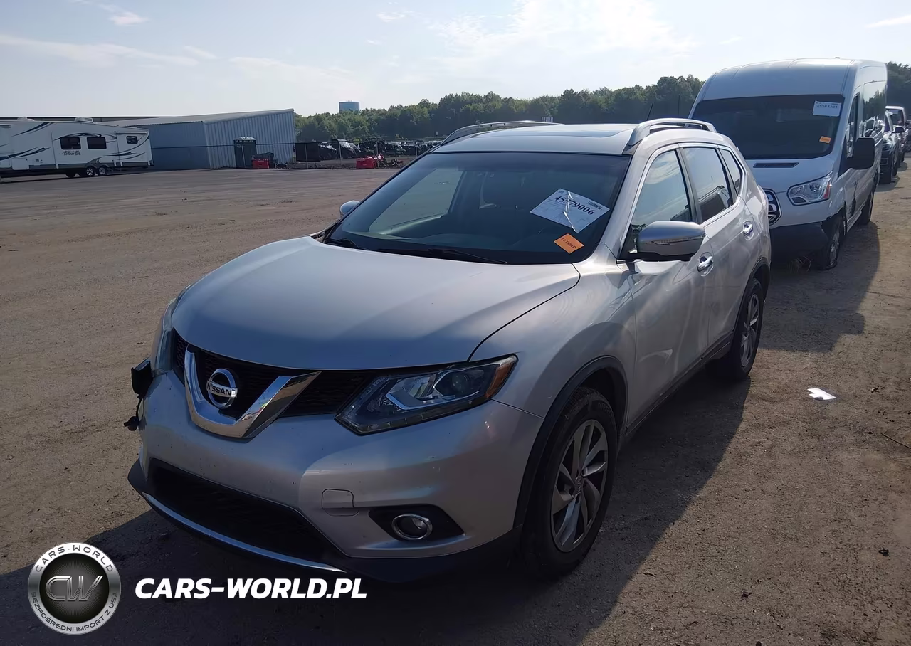 2014 Nissan Rogue Sl VIN:5N1AT2MV1EC851013 - 2