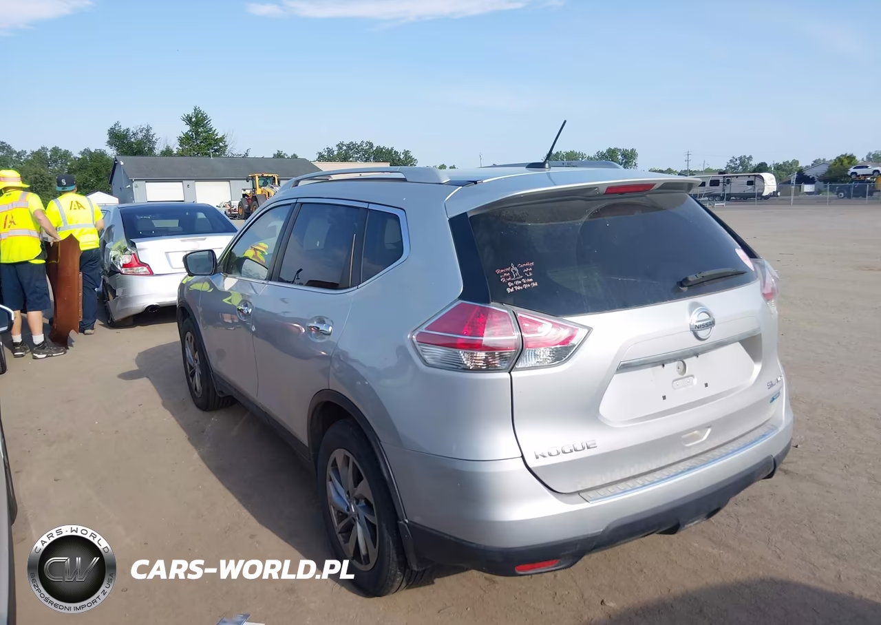 2014 Nissan Rogue Sl VIN:5N1AT2MV1EC851013 - 3