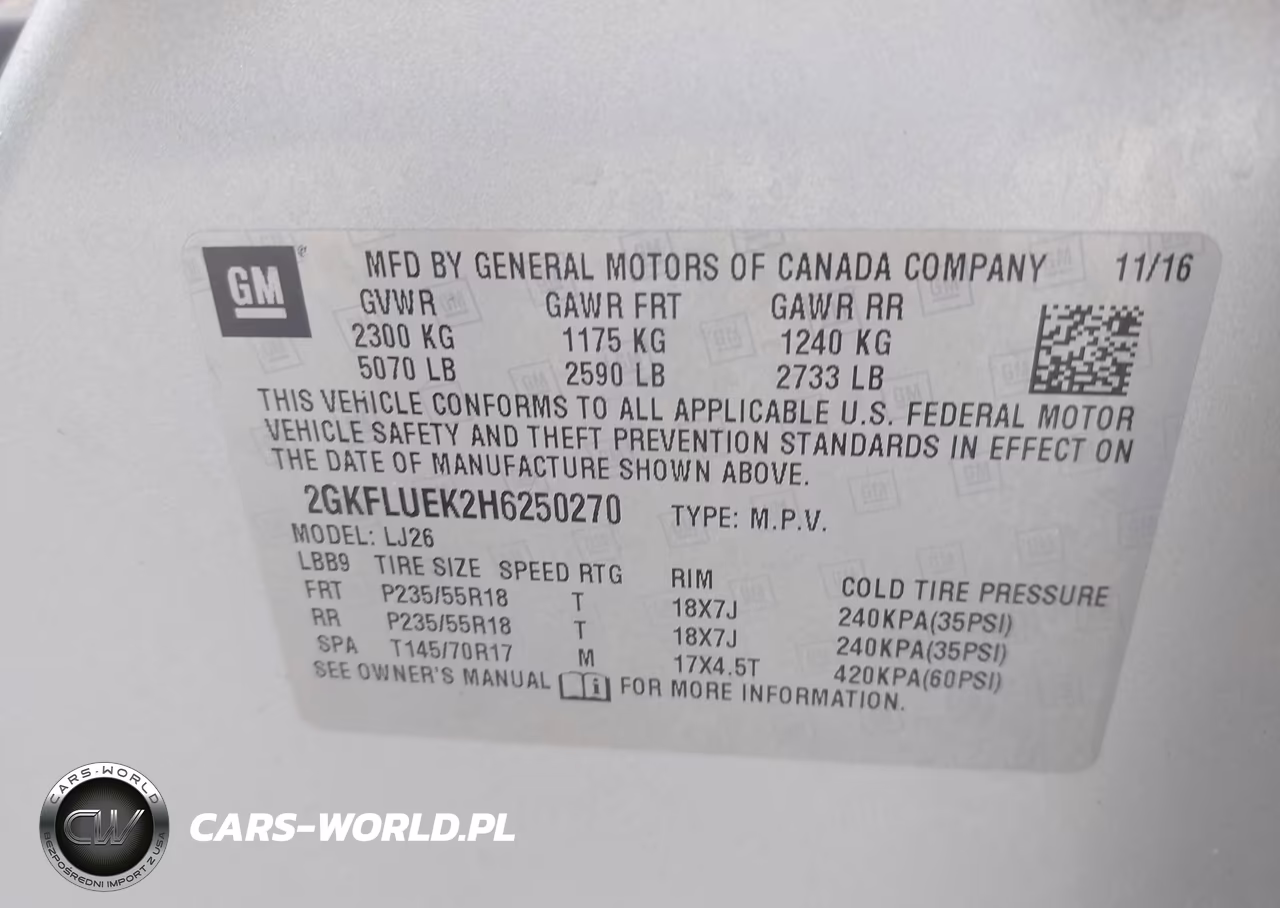 2017 GMC Terrain Slt VIN:2GKFLUEK2H6250270 - 9