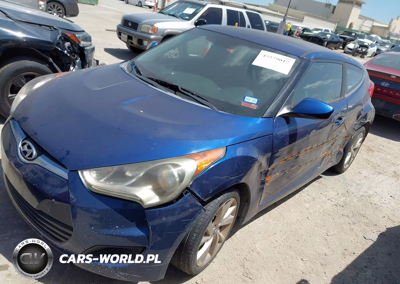 2016 Hyundai Veloster VIN:KMHTC6AD5GU271627 - 2