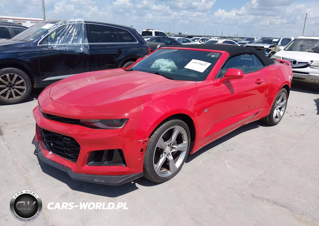 2017 Chevrolet Camaro 1Ss VIN:1G1FF3D76H0171695 - 2