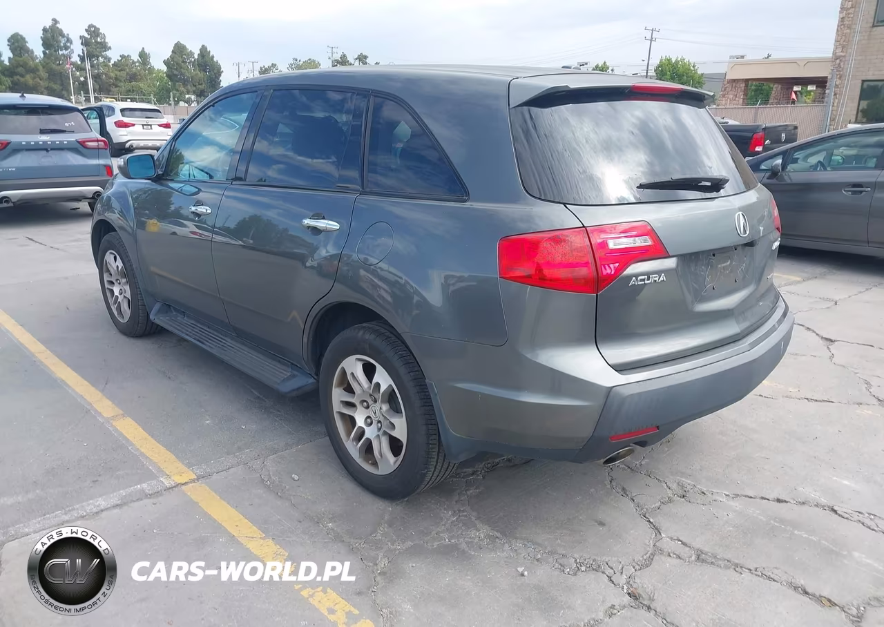 2007 Acura Mdx Technology Package VIN:2HNYD28327H535087 - 3