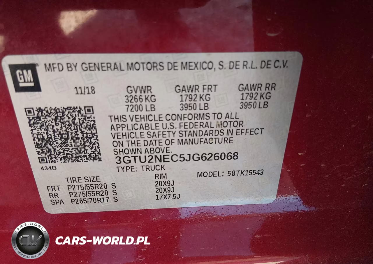 2018 GMC Sierra 1500 Slt VIN:3GTU2NEC5JG626068 - 9