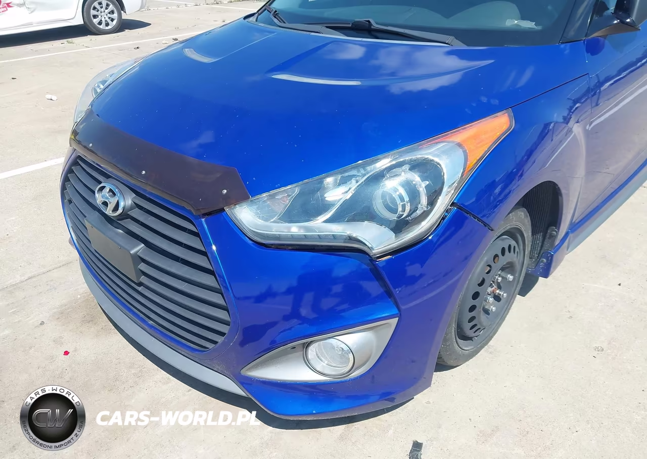2013 Hyundai Veloster Turbo W-Black VIN:KMHTC6AE1DU111202 - 6