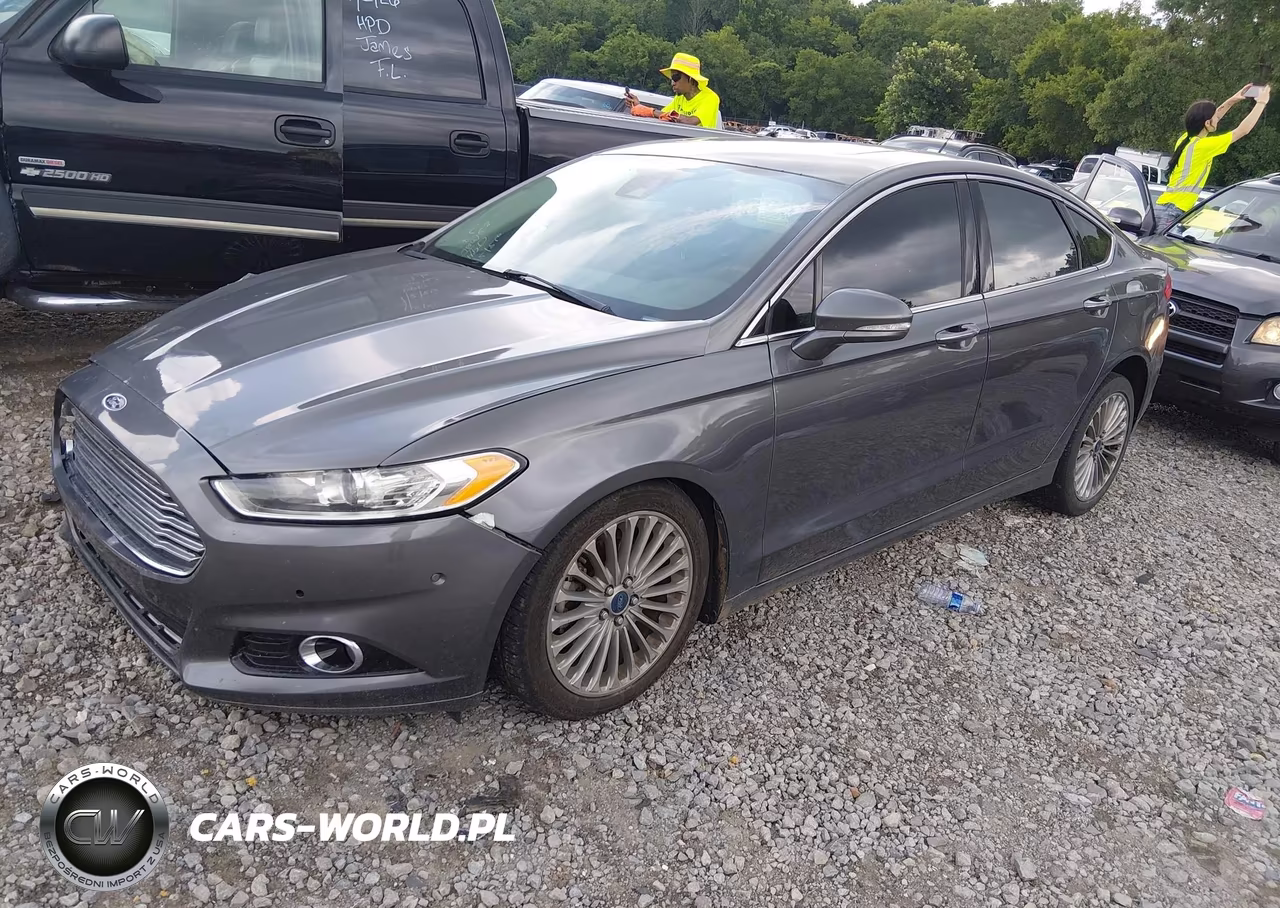 2014 Ford Fusion Titanium VIN:3FA6P0K99ER265322 - 2