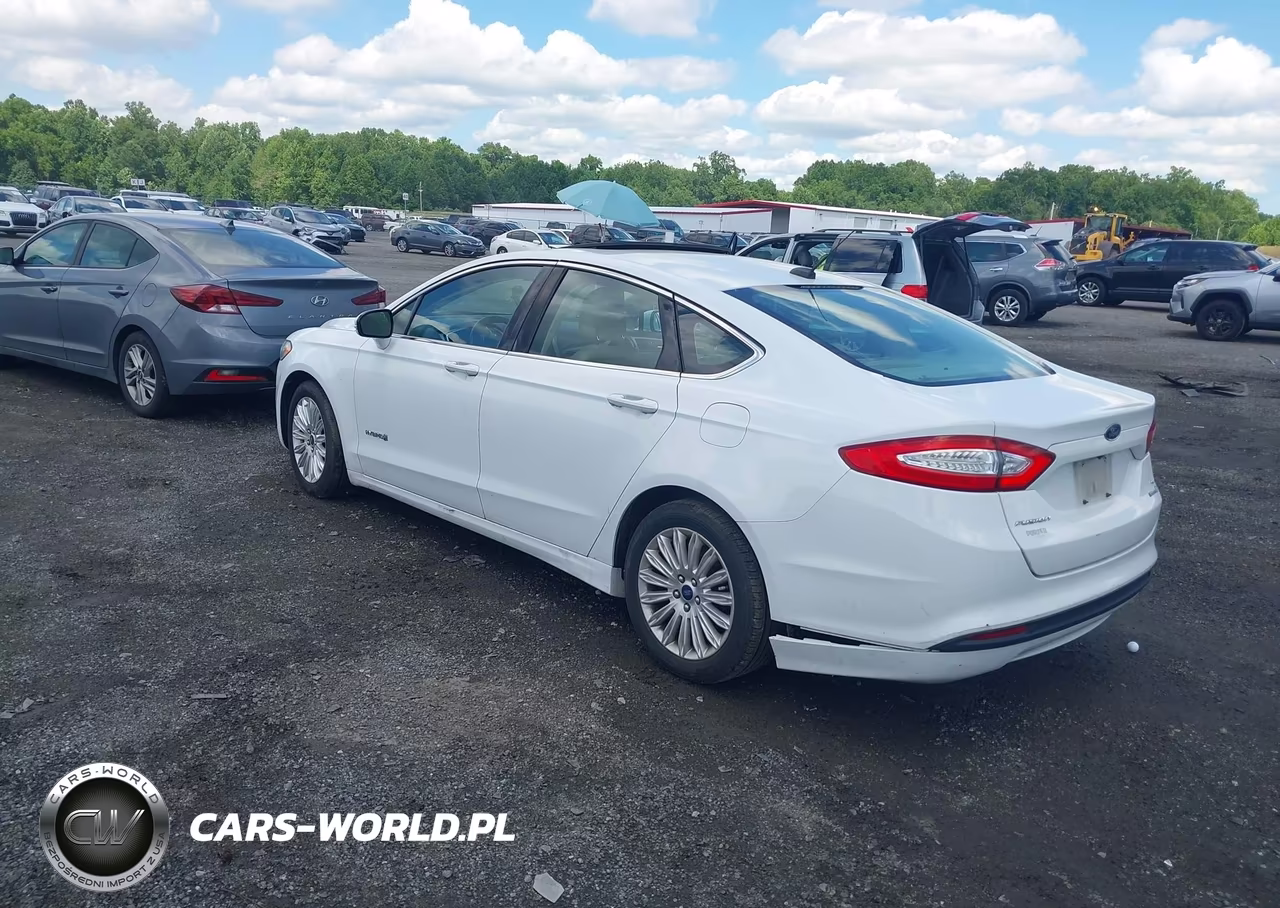 2013 Ford Fusion Hybrid Se VIN:3FA6P0LU9DR204568 - 3