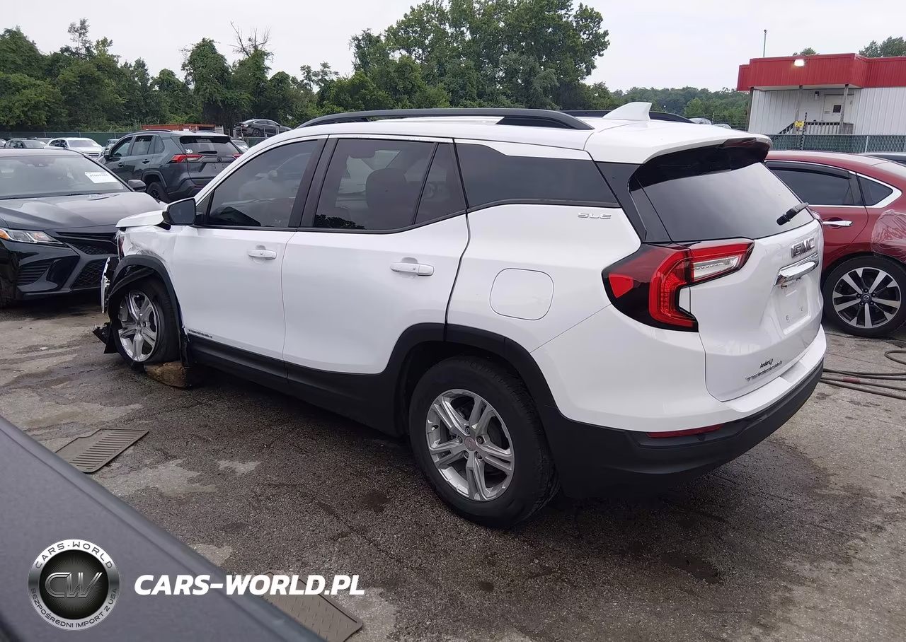 2022 GMC Terrain Fwd Sle VIN:3GKALMEV3NL197185 - 3