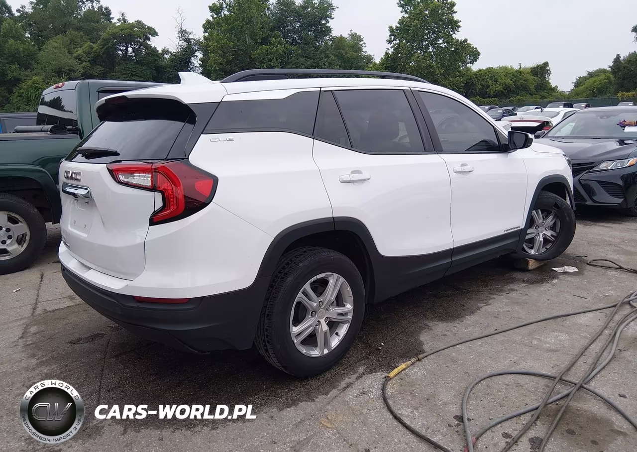 2022 GMC Terrain Fwd Sle VIN:3GKALMEV3NL197185 - 4